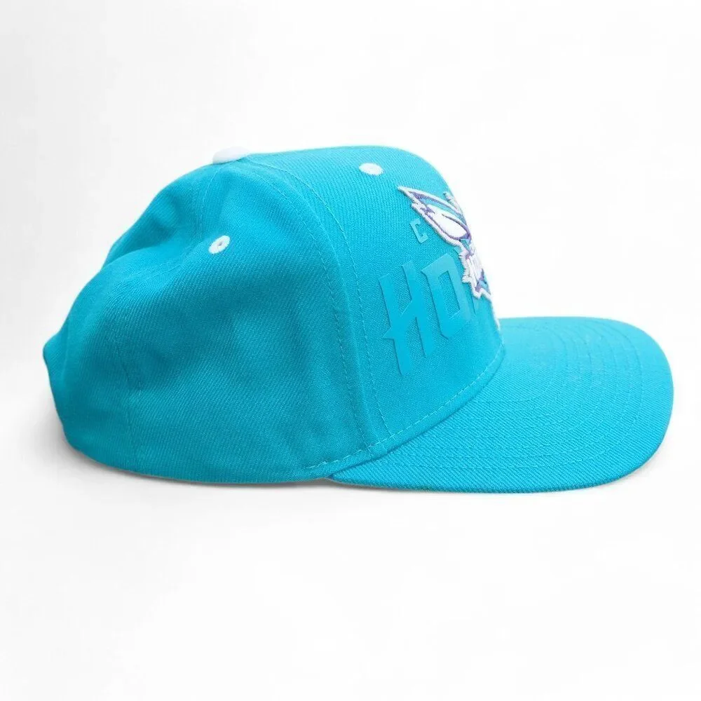 Adidas Charlotte Hornets 2023 Draft Snapback Hat Teal‎ / Purple OS